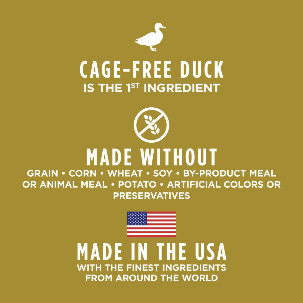 Instinct Ultimate Protein, Natural Dry Cat Food, Grain Free Recipe - Cage Free Duck, 4 lb. Bag