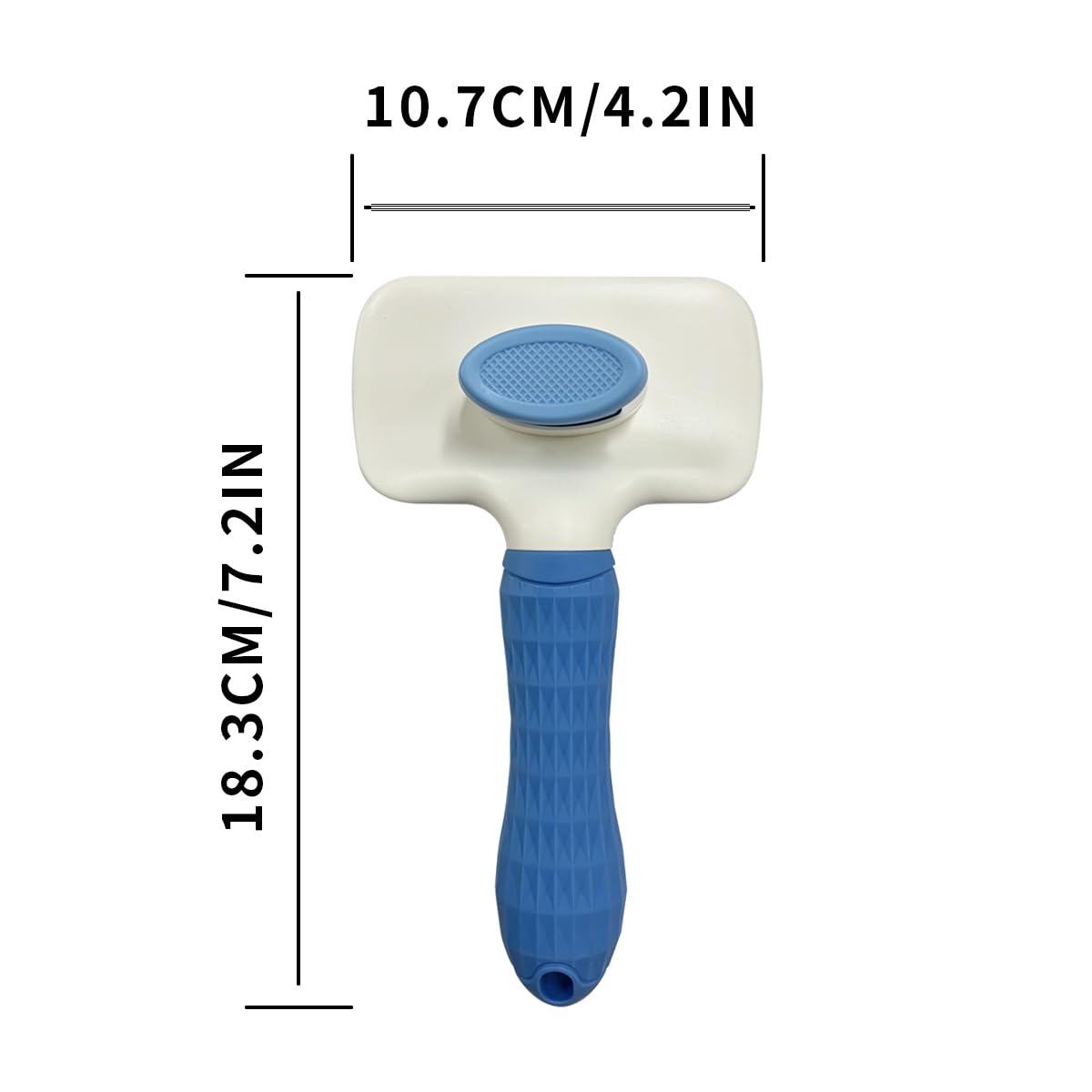 Pet Cleaning Deshedding Brush,Pet Hair Removal Brush for Shedding Massaging Grooming for Small Dogs,Cats,Rabbits
