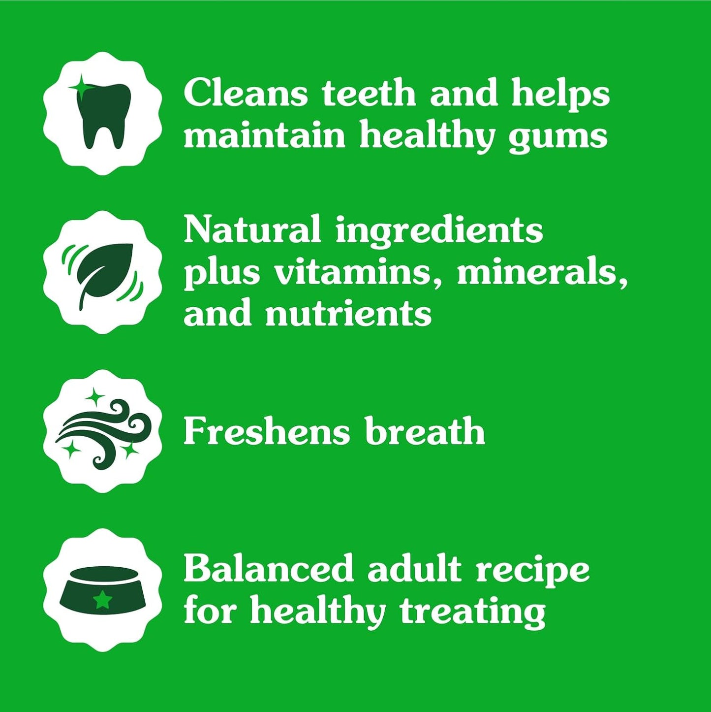 Greenies Petite Dental Dog Treats, 3-Flavor Variety Pack, (3) 12 oz. Pouches, 60 Total Treats