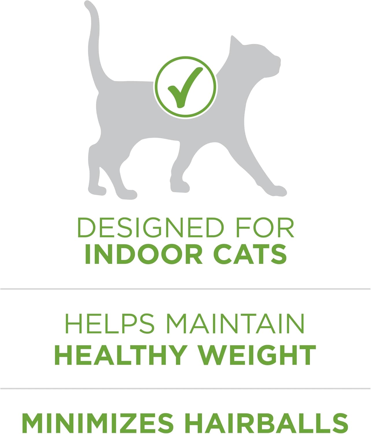 Purina ONE Natural, Low Fat, Weight Control, Indoor Dry Cat Food, +Plus Indoor Advantage - 22 lb. Bag