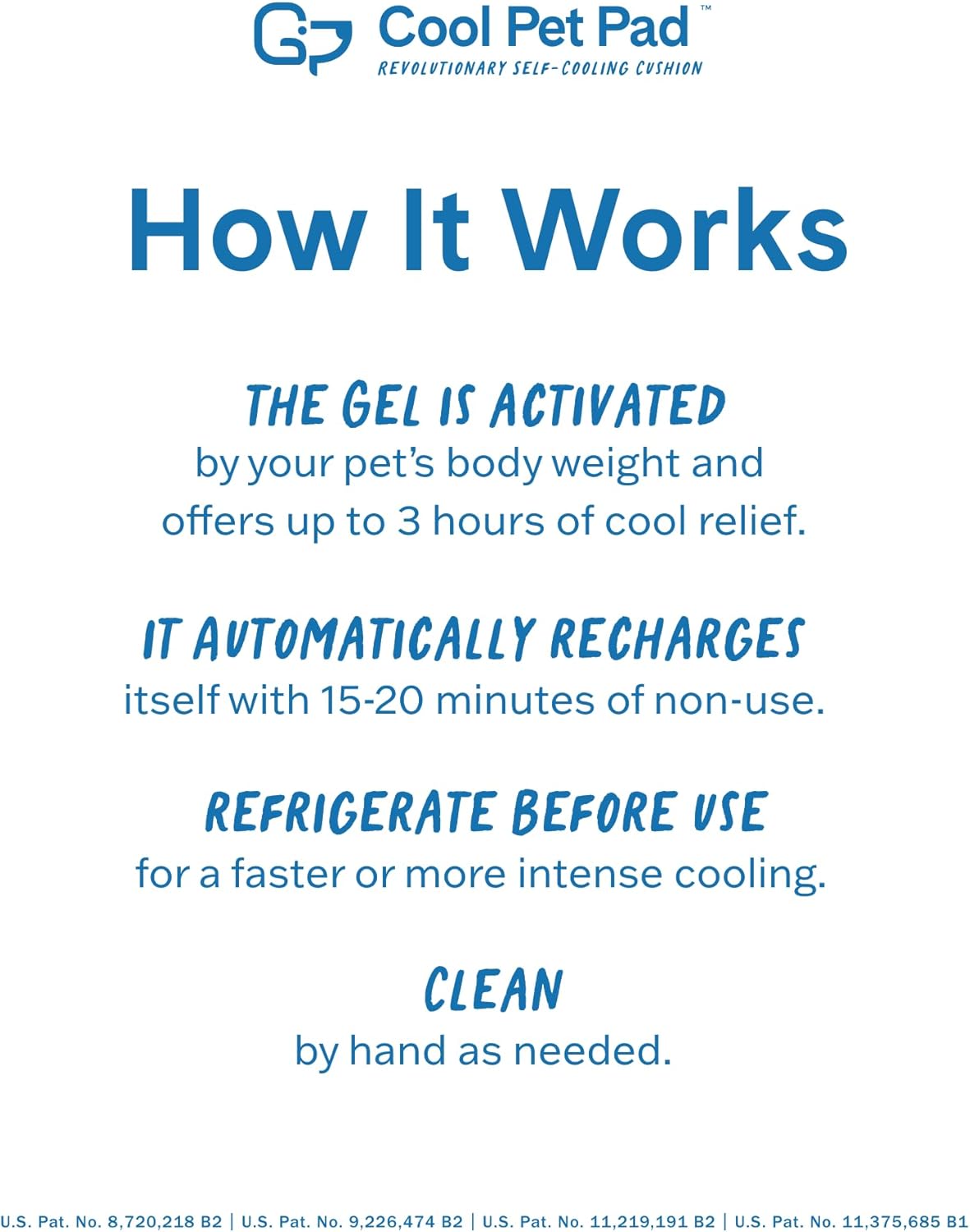 The Green Pet Shop Cool Pet Pad - Small, Disney’s Stitch - Self-Cooling, Pressure Activated Mat for Dogs & Cats from 9-20 lbs - Non-Toxic Gel, No Water Needed