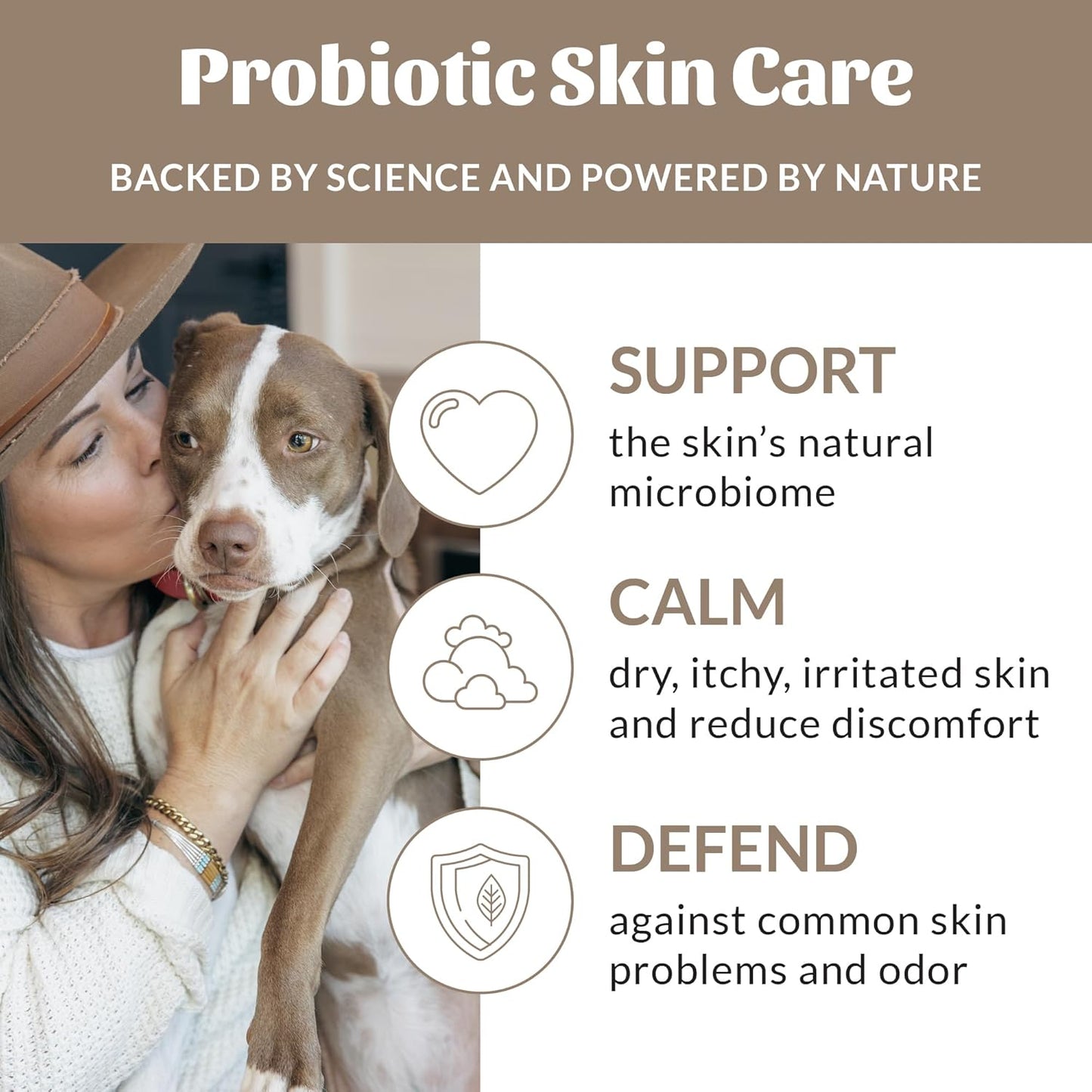 Skout's Honor Probiotic Pet Shampoo & Conditioner with Avocado Oil & Omega-3s, 97% Natural, Paraben & Sulfate-Free, Cruelty-Free, 16oz, Dog of The Woods, 2-Pack