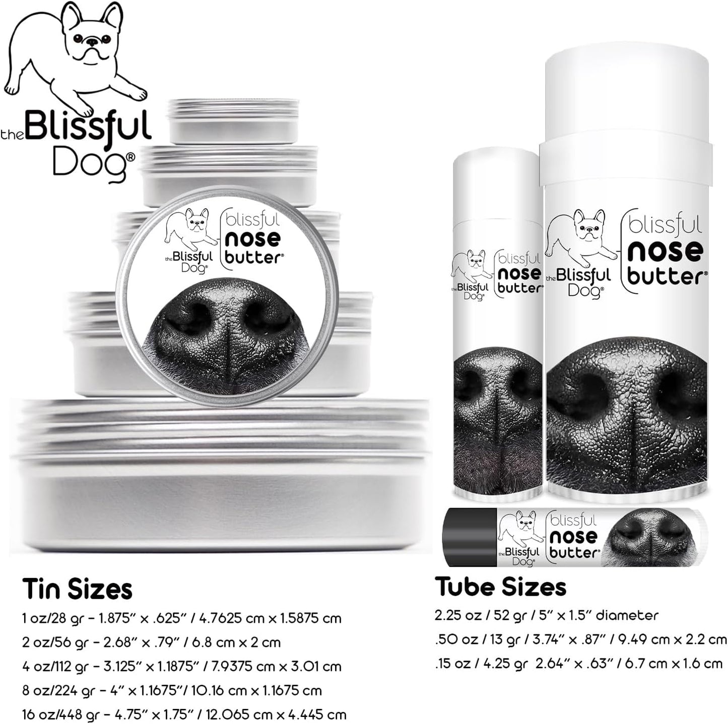 The Blissful Dog Doberman Unscented Nose Butter