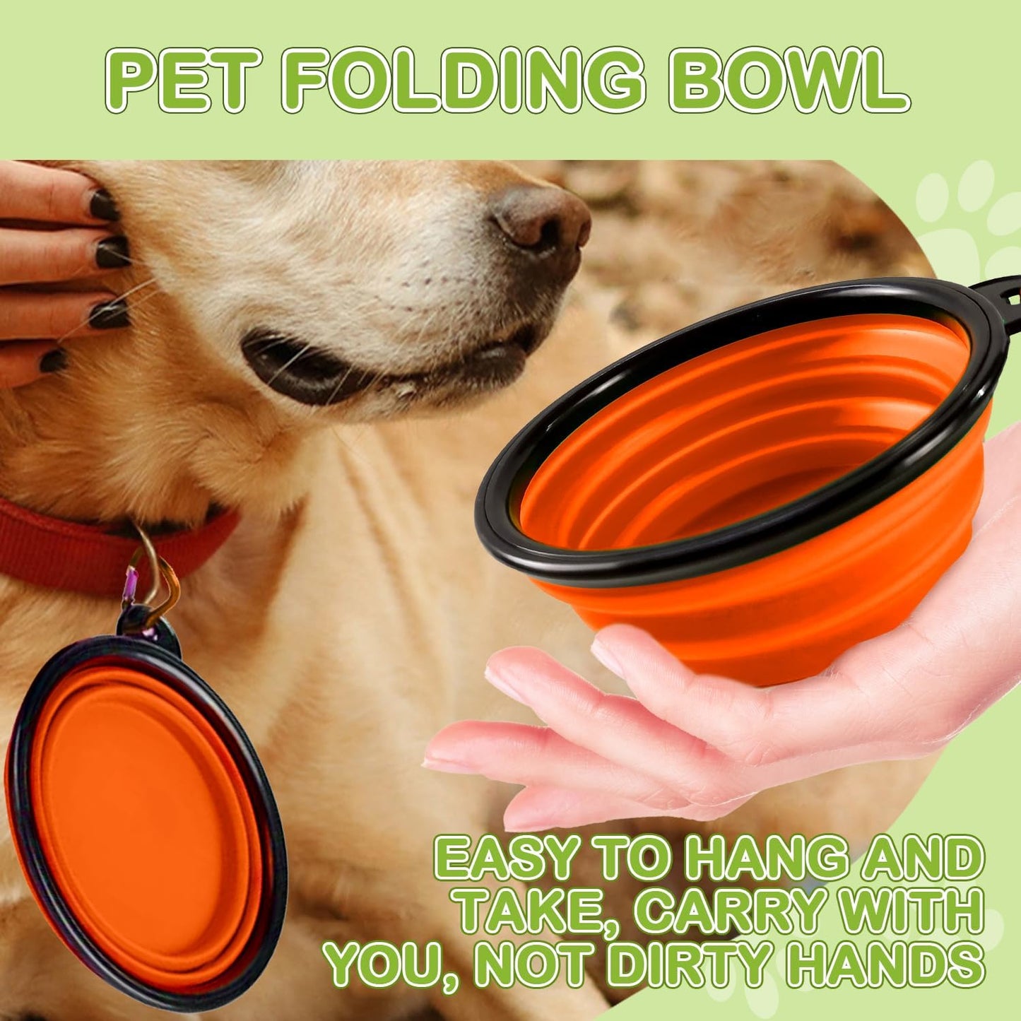 JIURUN Dog Treat Bag, Dog Training Kit - Treat Pouch, Pet Training Fanny Pack, Puppy Training Clicker, 2-in-1 Whistle Clicker, Collapsible Dog Bowl, 2 Dog Poop Bag（Gray）