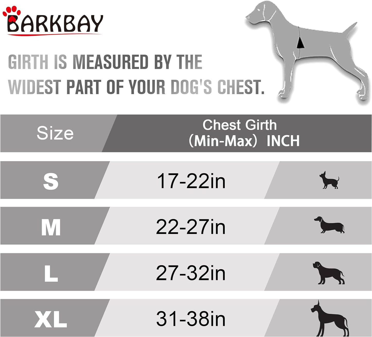 BARKBAY No Pull Dog Harness Front Clip Heavy Duty Reflective Easy Control Handle for Large Dog Walking(Light Pink,L)