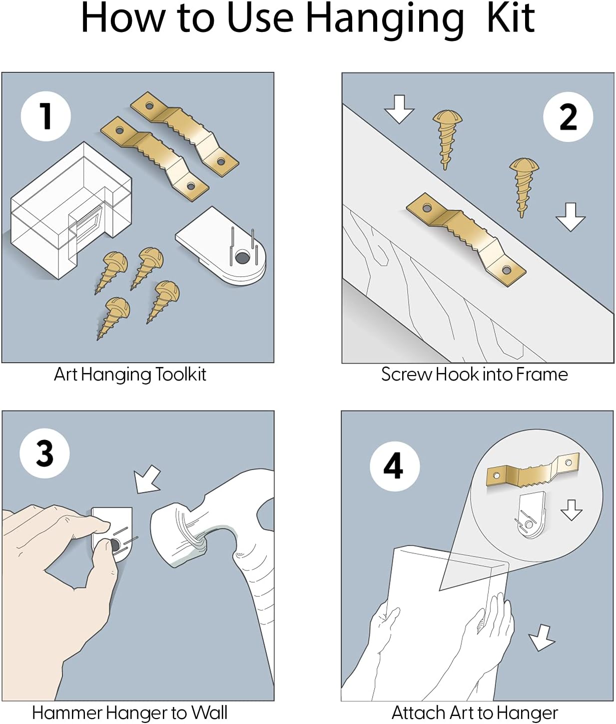 wall26 Framed Canvas Print Wall Art Purple Blue Vibrant Anemone Coral Reef Fish Nature Animals Realism Rustic Scenic Landscape Wilderness Colorful for Living Room, Bedroom, Office - 24"x36" Natural