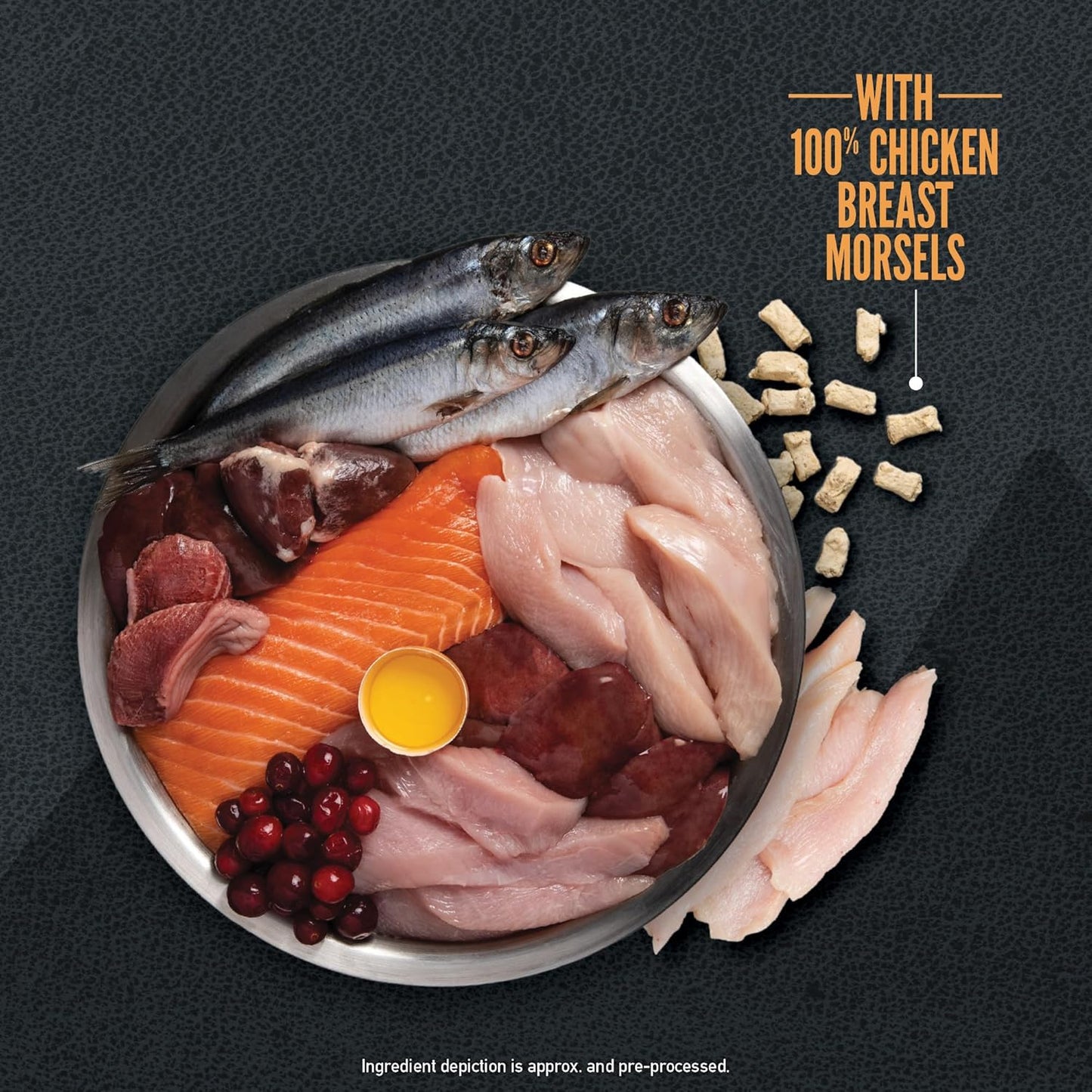 ORIJEN Wild Reserve Dry Cat Food Free-Run Chicken & Wild-Caught Fish Recipe 3.5lb Bag