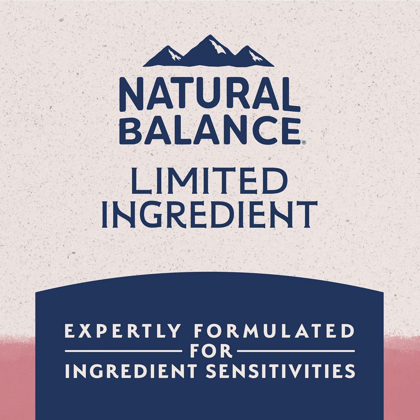 Natural Balance Limited Ingredient Adult Dry Dog Food with Healthy Grains, Salmon & Brown Rice Recipe, 24 Pound (Pack of 1)