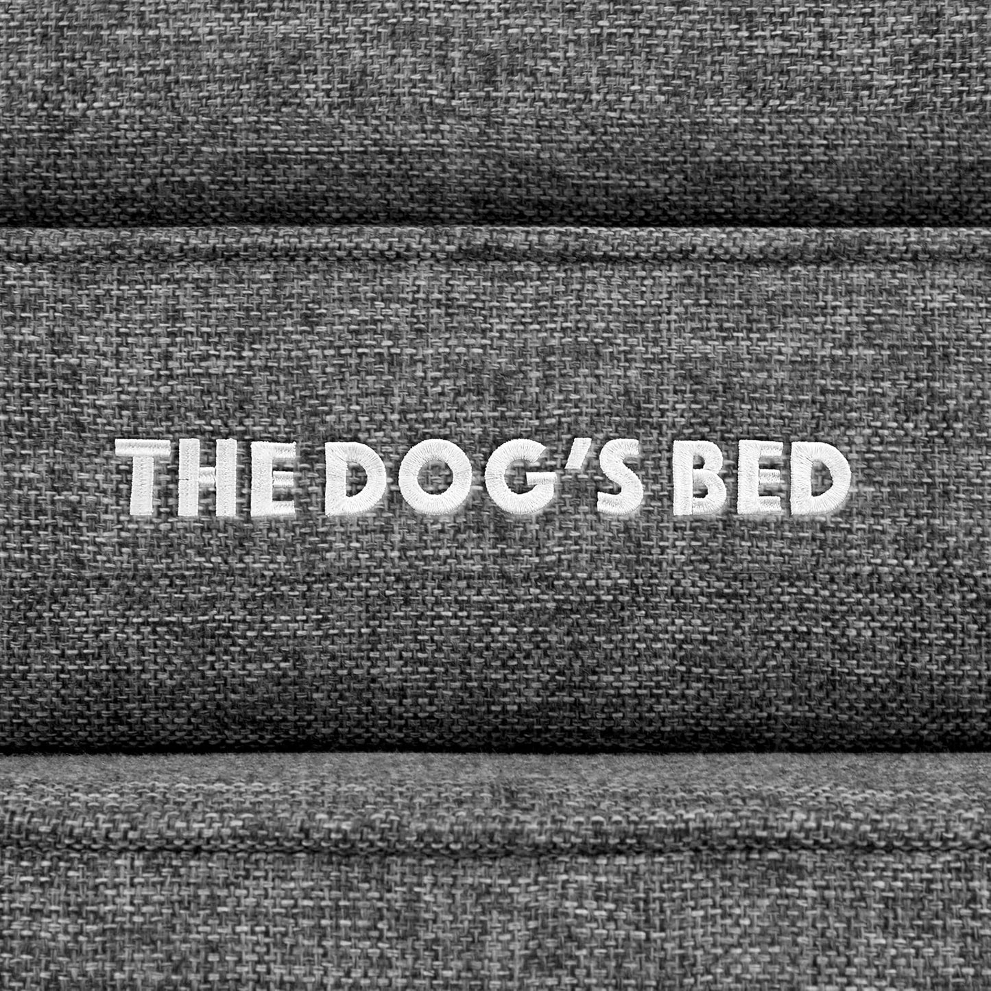 The Dog’s Bed Orthopedic Headrest Dog Bed XL Linen Grey 46x28, Memory Foam, Pain Relief for Arthritis, Hip & Elbow Dysplasia, Post Surgery, Lameness, Veterinary Approved, Waterproof Washable Cover
