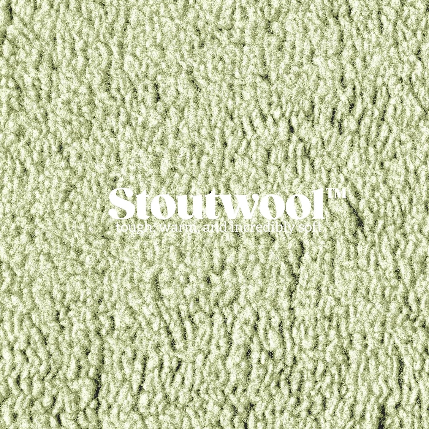 Stoutwool Indestructible Dog Bed - Fluffy Chew Proof Dog Crate Pad - Tough Kennel Pad for Aggressive Chewers - Washable, Ideal for Jumbo Breeds & Fits 54-Inch Crate - 53"x35", Gleam